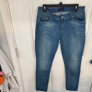 Trendy Blue Women's Skinny Jeans